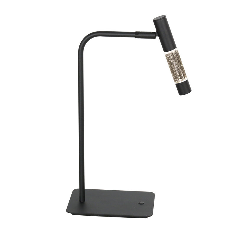 Steinhauer Alisio 1-lichts Tafellamp Mat Zwart/Zwart
