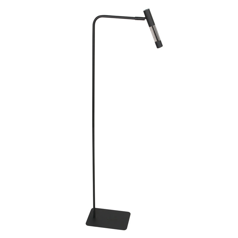Steinhauer Alisio 1-Lichts Vloerlamp Mat Zwart/Zwart 990Lumen