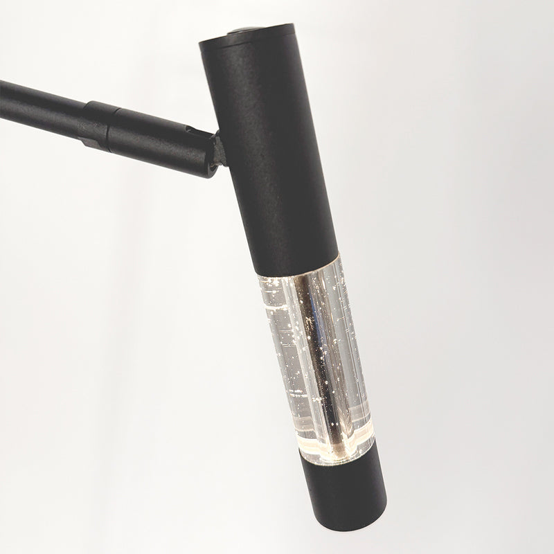 Steinhauer Alisio 1-Lichts Vloerlamp Mat Zwart/Zwart 990Lumen