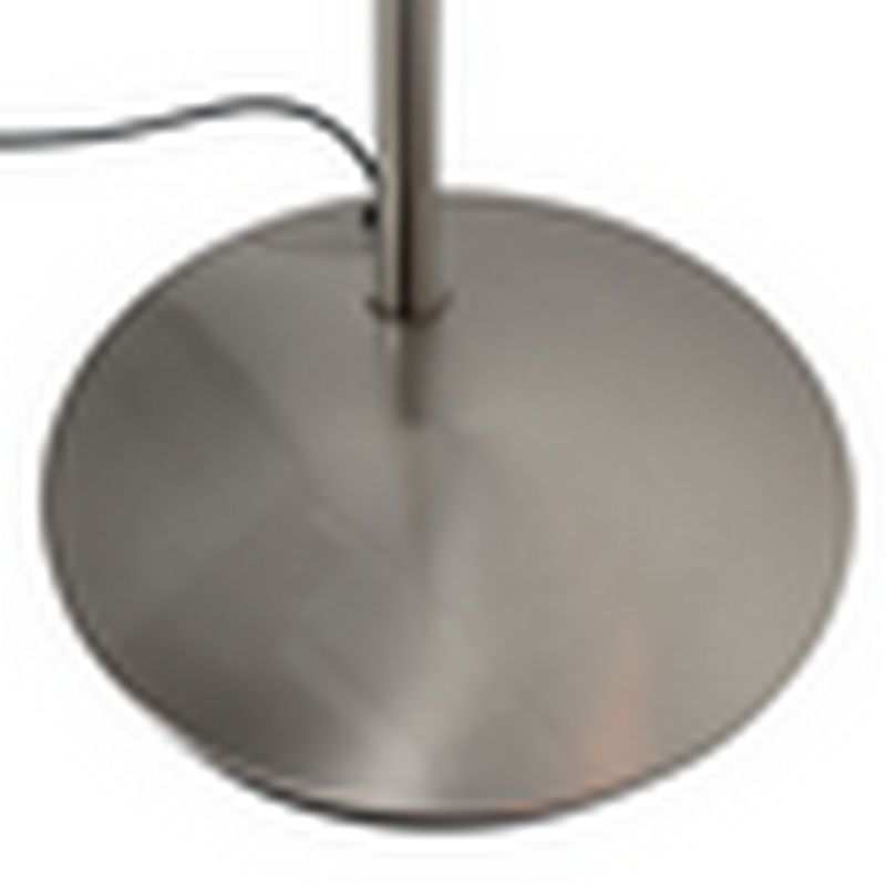 Steinhauer Daphne 2-Lichts Uplight met zijarm 4602ST vloerlamp Geborsteld Staal