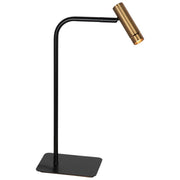Lumo Design Tafellamp Zwart/Brons 480Lumen (2700Kelvin Warm Wit)
