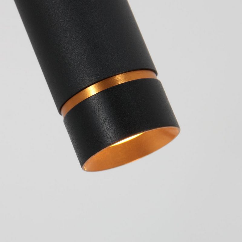 Lumo Design Tafellamp Zwart/goudkleurige accenten 480Lumen (2700Kelvin Warm Wit)