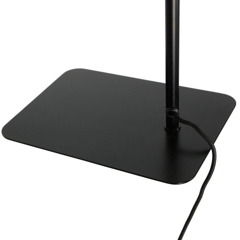 Vloerlamp Lumo – Zwart/Brons met Goud accenten | 1-Lichts LED Leeslamp met Touchdimmer