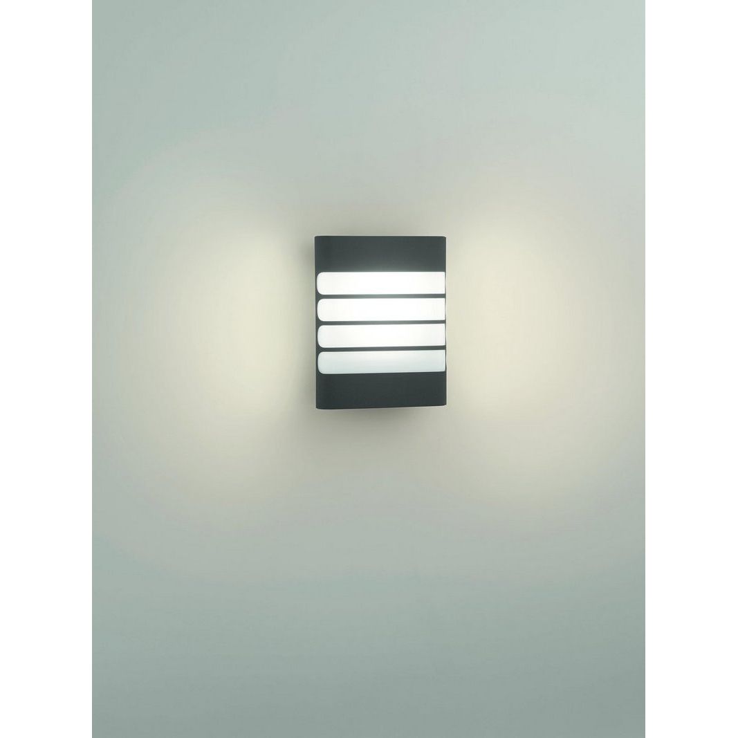 Philips Raccoon LED Wand-buitenlamp antraciet - De Smid Verlichting