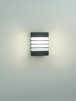 Philips Raccoon LED Wand-buitenlamp antraciet Op=Op