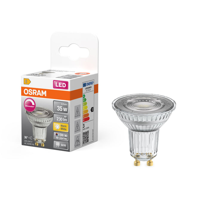 OSRAM LED P1635 DIM 2,4W 927 GU10
