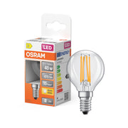 Osram kogellamp E14 F-LED CLP40H 3,4W 827