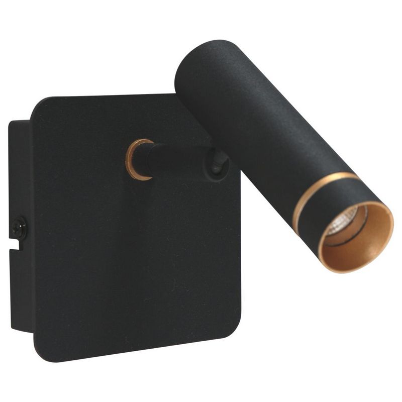 Lumo 1-Lichts Spot Zwart 480Lumen (2700Kelvin Warm wit)
