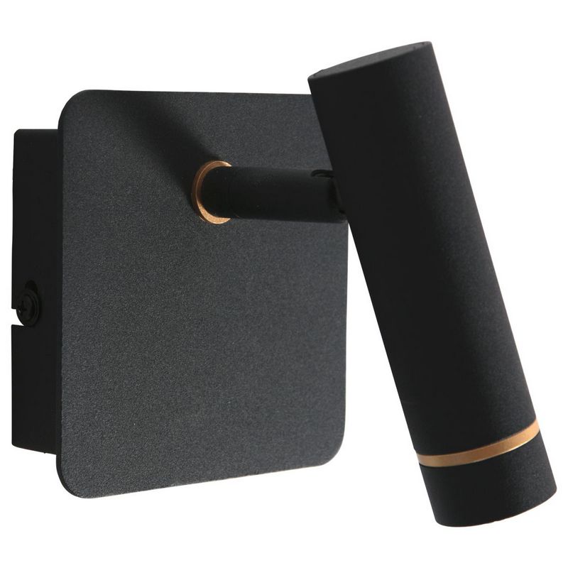 Lumo 1-Lichts Spot Zwart 480Lumen (2700Kelvin Warm wit)