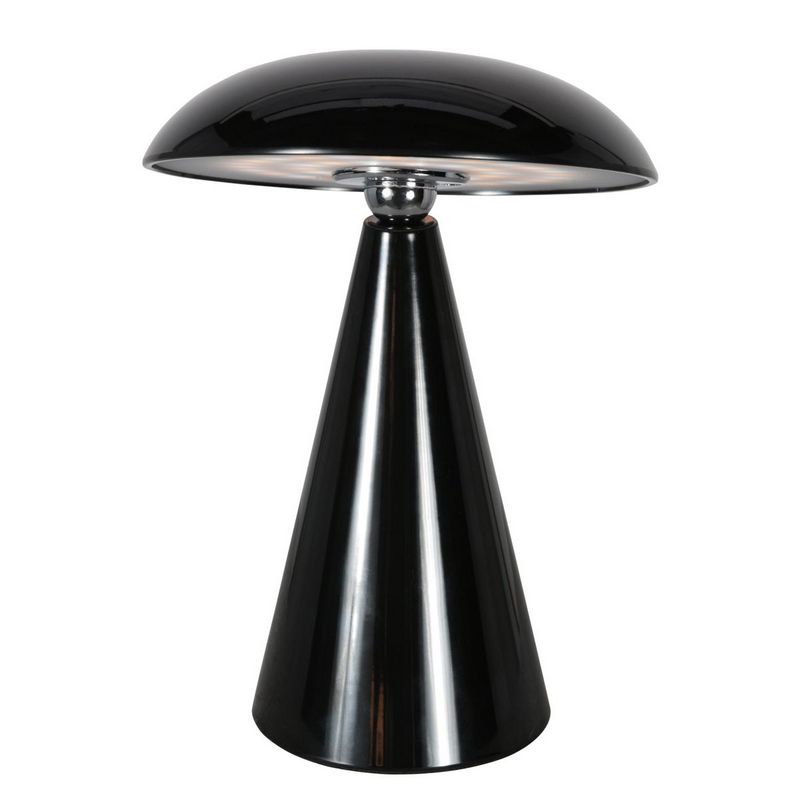 Mush Oplaadbare Tafellamp Zwart 300Lumen Dimbaar