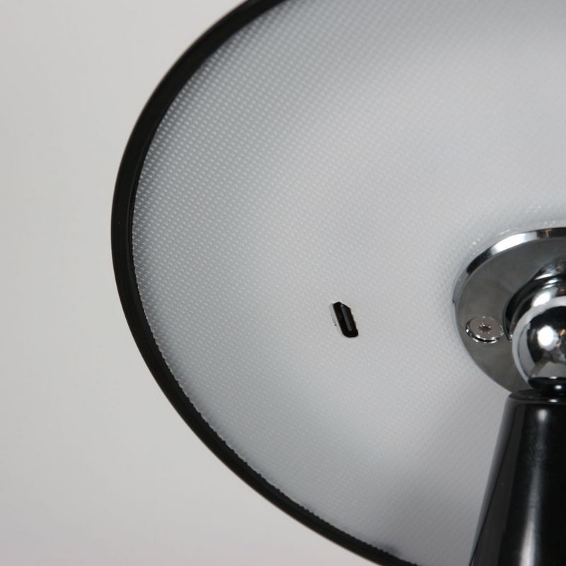Mush Oplaadbare Tafellamp Zwart 300Lumen Dimbaar