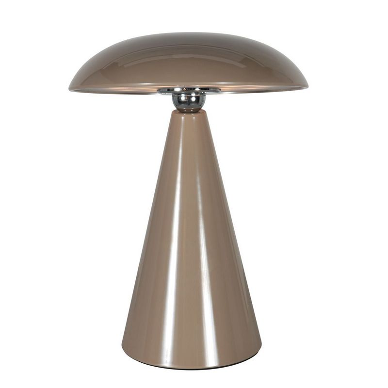 Mush Oplaadbare Tafellamp Bruin 300Lumen Dimbaar