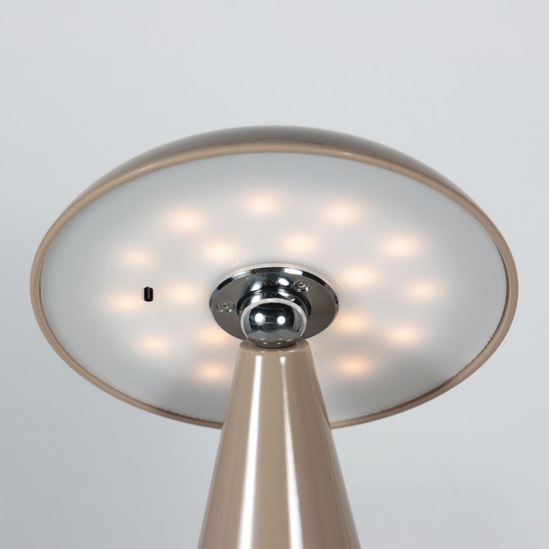 Mush Oplaadbare Tafellamp Bruin 300Lumen Dimbaar