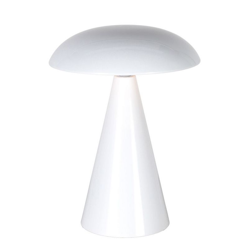 Mush Oplaadbare Tafellamp Wit 300Lumen Dimbaar
