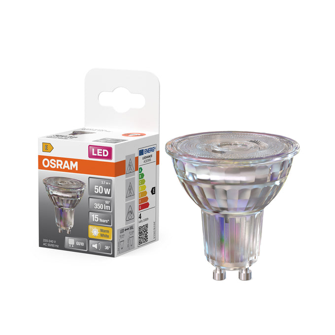 Osram LED Spot PAR1650 3,7watt/50w GU10/827 Warm Wit 2700 Kelvin