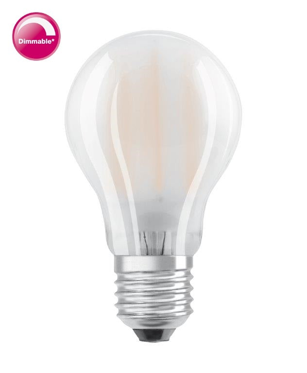 Osram A60 LED Lamp F-LED CLA100M Dimbaar 11watt 827 E27 Mat