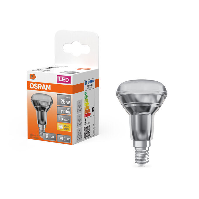 OSRAM LEDSPOT R3912 1,5W 827 E14