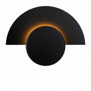 Steinhauer Zwarte buitenwandlamp 4987ZW LED IP54 met draaibare ring