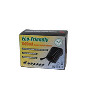 Adapter/voeding univ.gestab.3 t/m12V 1500mA+plugs