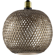 Segula Floating Line Bamboo Globe Ø180mm E27 Brons 350Lumen