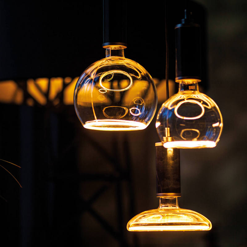  Segula LED lamp Floating Globe 150 Smokey Grey E27 6W 260 Lm 1900K