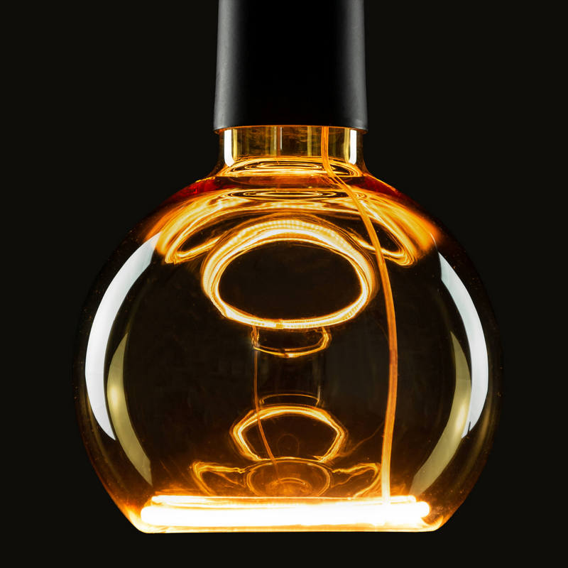 Segula Floating Globe LED Ø200 Golden E27 4,5W 300Lumen 2200K