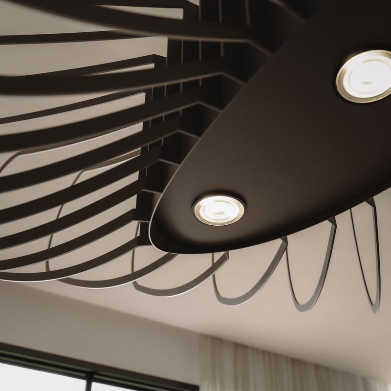 Ztahl Martani Ovale Hanglamp Platinum 5840-Platinum