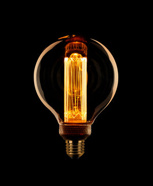 Led kooldraad Globe 95mm E27 3.5w/13w 1800k dimbaar 120L Flame