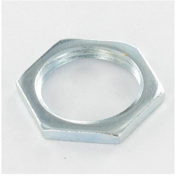 6-kantige moer ijzer verzinkt 2,5mm M10 - De Smid Verlichting