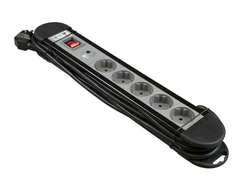 TCD Pro 5V + RA 3 meter 3x1.5mm + schakelaar Zwart