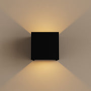 ZTAHL Bari Square Wandlamp 6210-9005 Mat Zwart