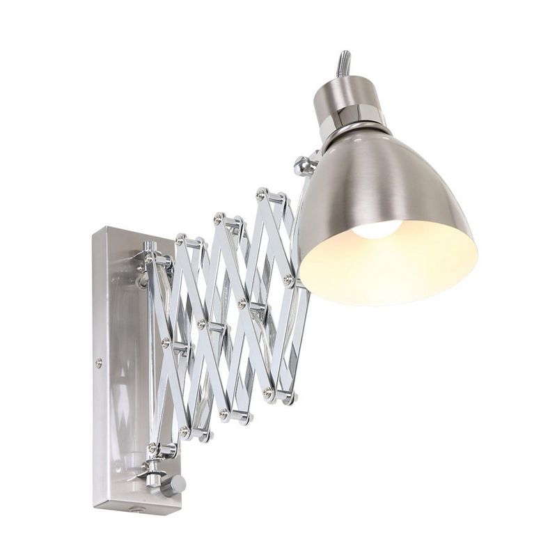 Steinhauer Spring Wandlamp 6290ST Nikkel Mat