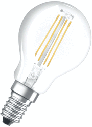 Osram F-LED 3-Stepdimming Kogellamp CLP40 Helder 4,0watt E14