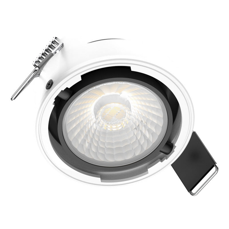Exuma badkamer Inbouwspot IP65 Wit 6watt Dimbaar met Afwerk Ring
