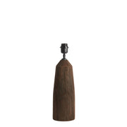 Lamp base Ø15x35 cm TRAPANI wood matt dark brown