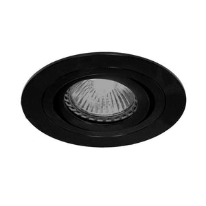 Steinhauer Inbouwspot Pélite diameter 10cm gat 8,5cm Kantelbaar Zwart