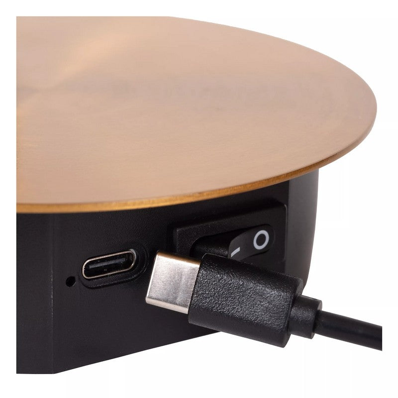 Lucide Jolijn Oplaadbare accu Wandlamp Mat Goud De laatste