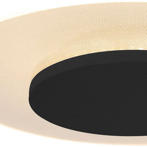 Steinhauer Lido LED Plafond/wandlamp 7798ZW Zwart