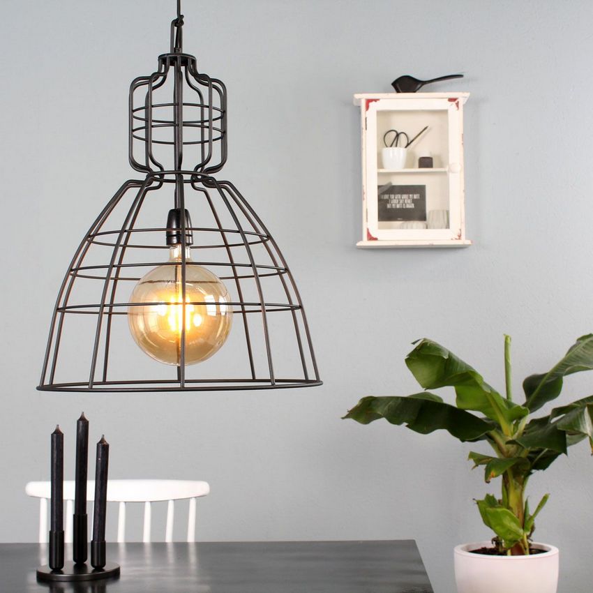 Anne Lighting Hanglamp Mark III 7872ZW Zwart