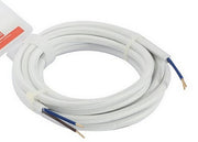 5 Meter Textielsnoer – 2 x 0,75 mm², Wit 83120