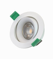 ETH Hugo Inbouwspot Kantelbaar Wit Ø85mm + GU10 fitting