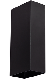 ETH David wandlamp 2x GU10 Zwart