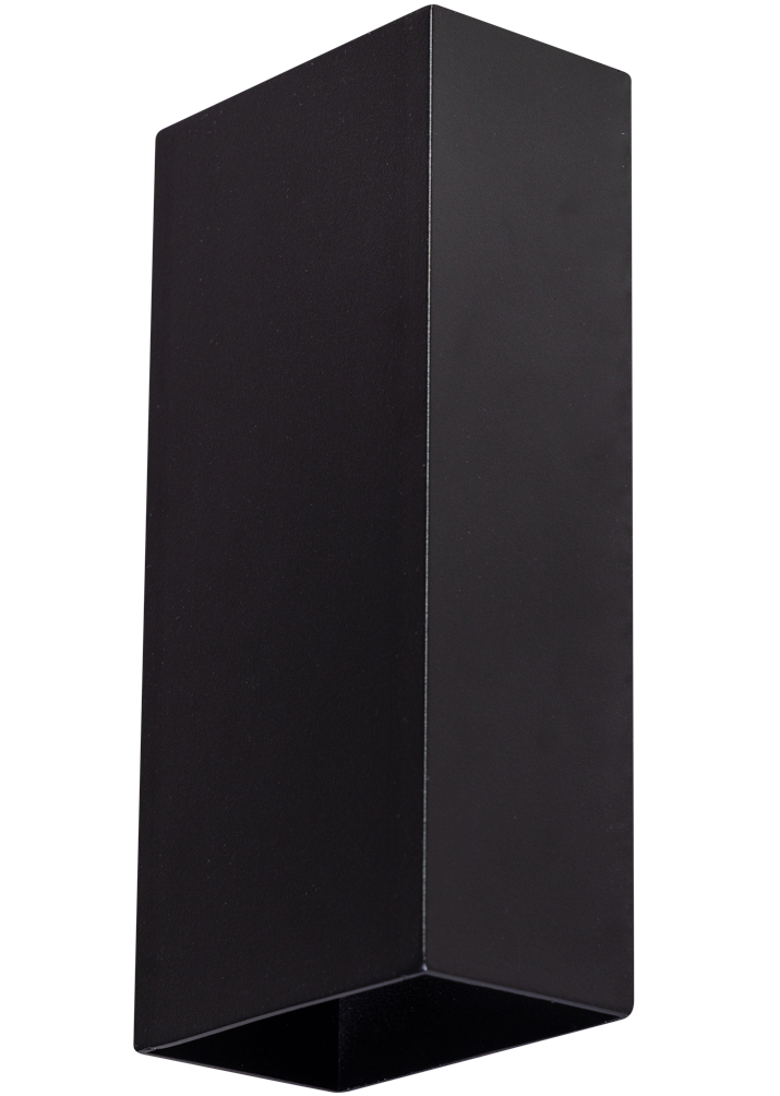 ETH David wandlamp 2x GU10 Zwart