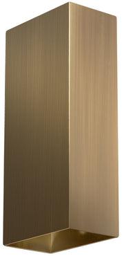 ETH David wandlamp 2x GU10 Brons