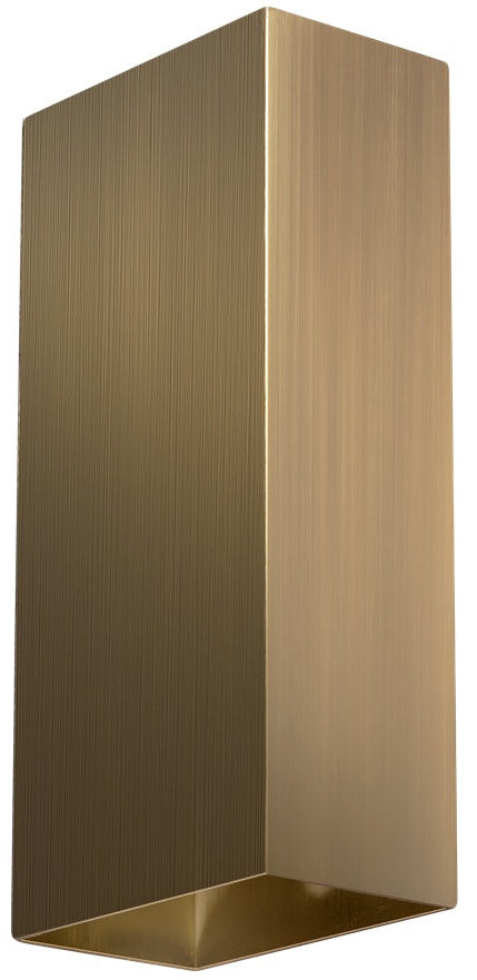 ETH David wandlamp 2x GU10 Brons