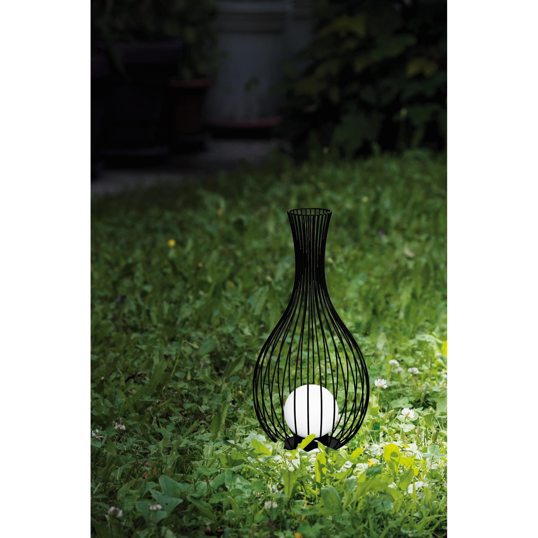 Fossombrone Vloerlamp IP65 Zwart/Wit