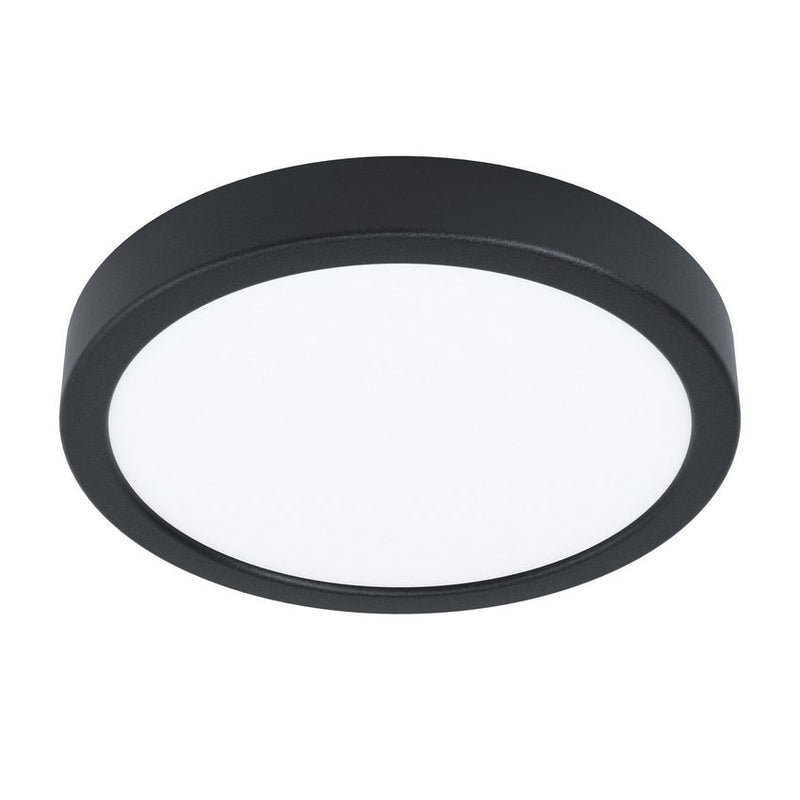 Argolis LED 2 Plafondlamp Outdoor rond Ø28,5 Zwart