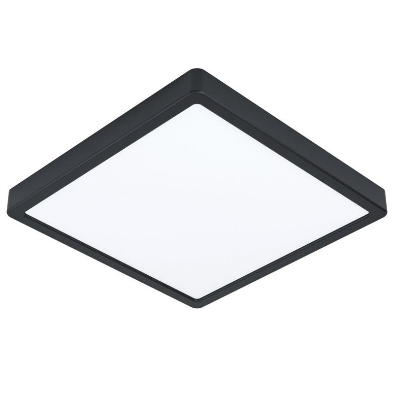 Argolis LED 2 Plafondlamp Outdoor 28,5x28,5cm Zwart