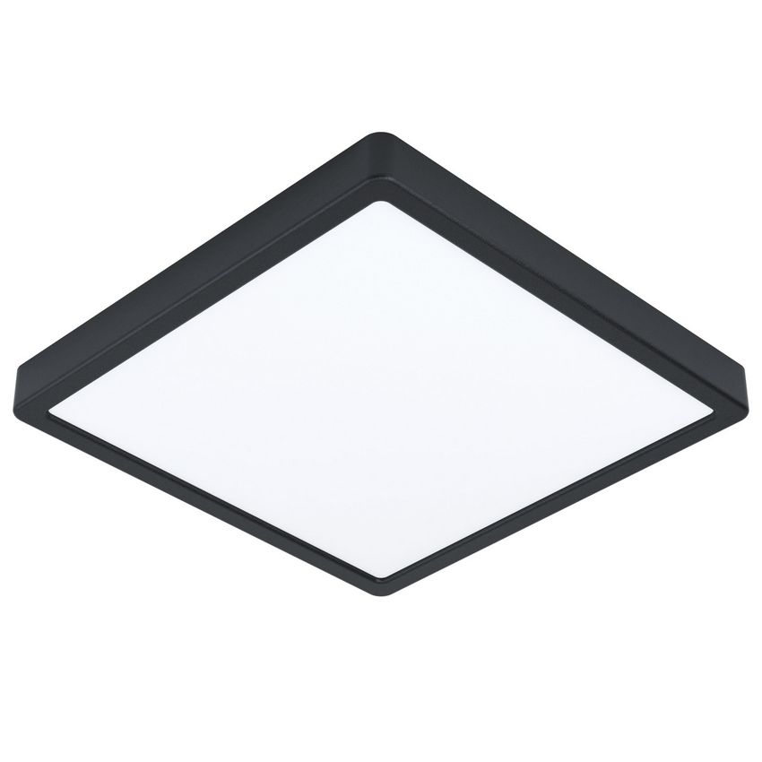 Eglo Argolis LED 2 Plafondlamp Outdoor 28,5x28,5cm Zwart