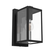 Decoratieve Buiten Wandlamp Zwart/glas